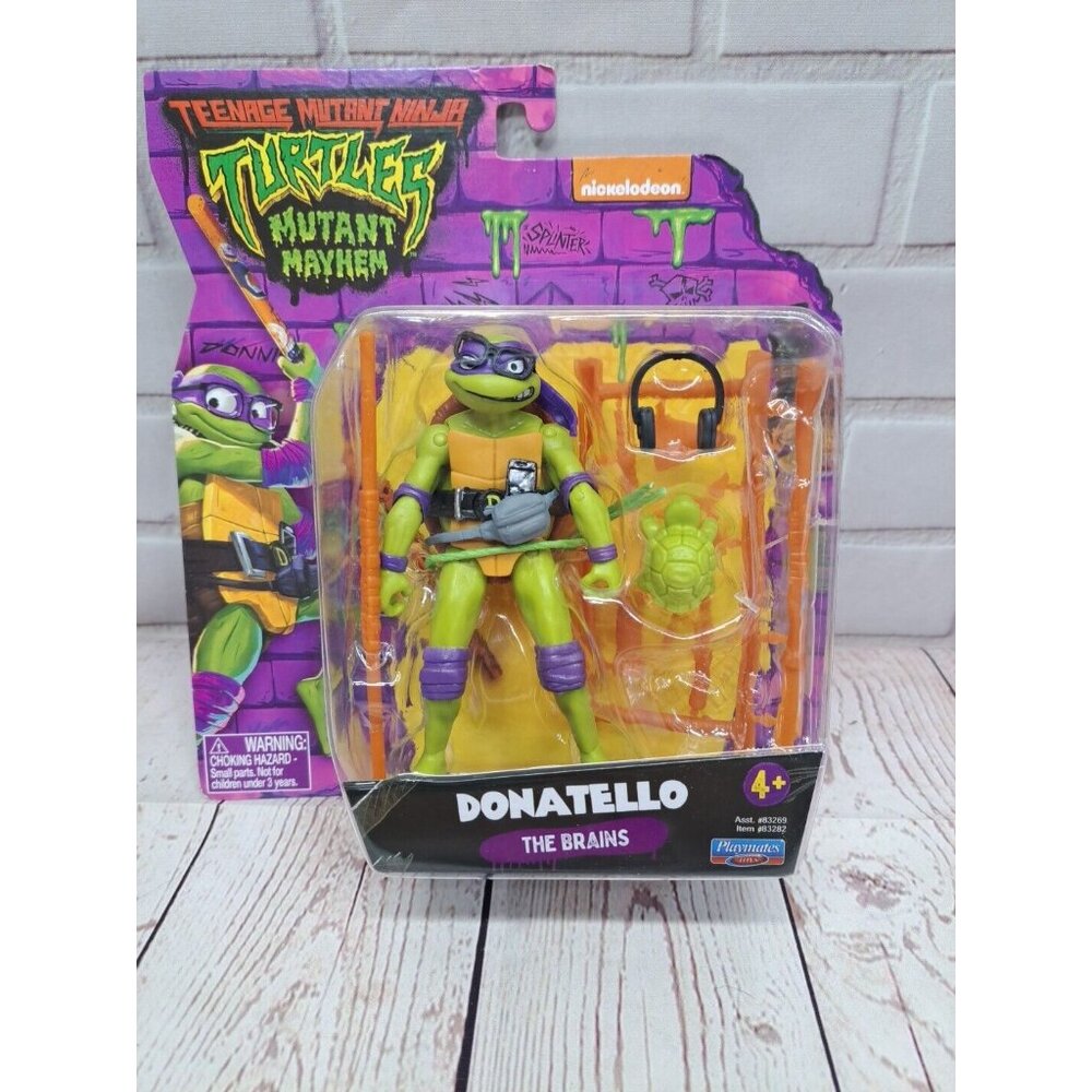 Teenage Mutant Ninja Turtles Mutant Mayhem Donatello Action Figure With Accessor